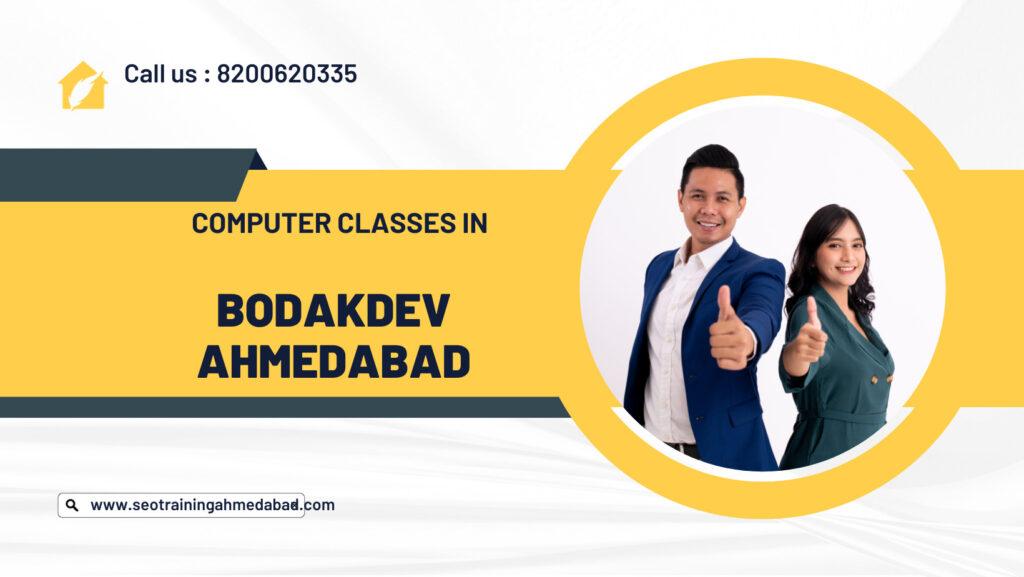 Computer Classes in Bodakdev Ahmedabad